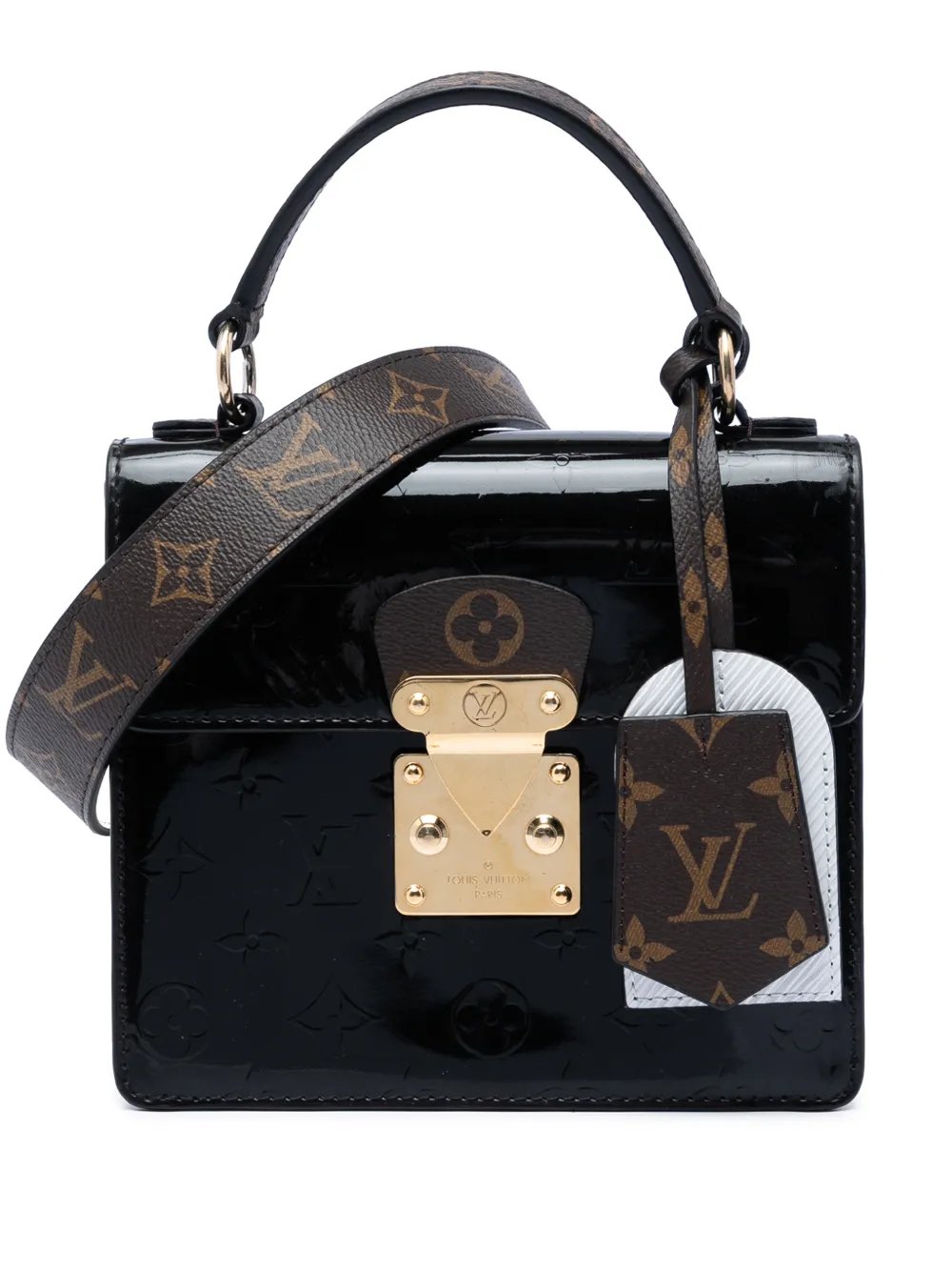 2019 Monogram Vernis Spring Street satchel
