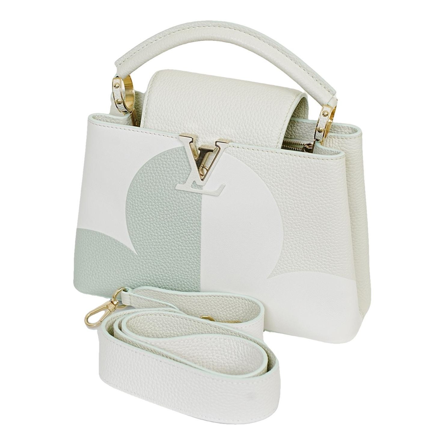 Capucines leather handbag
