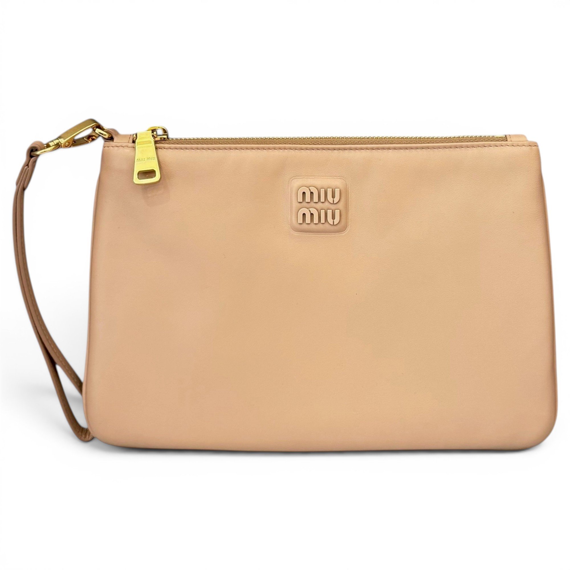 Pony-style calfskin clutch bag