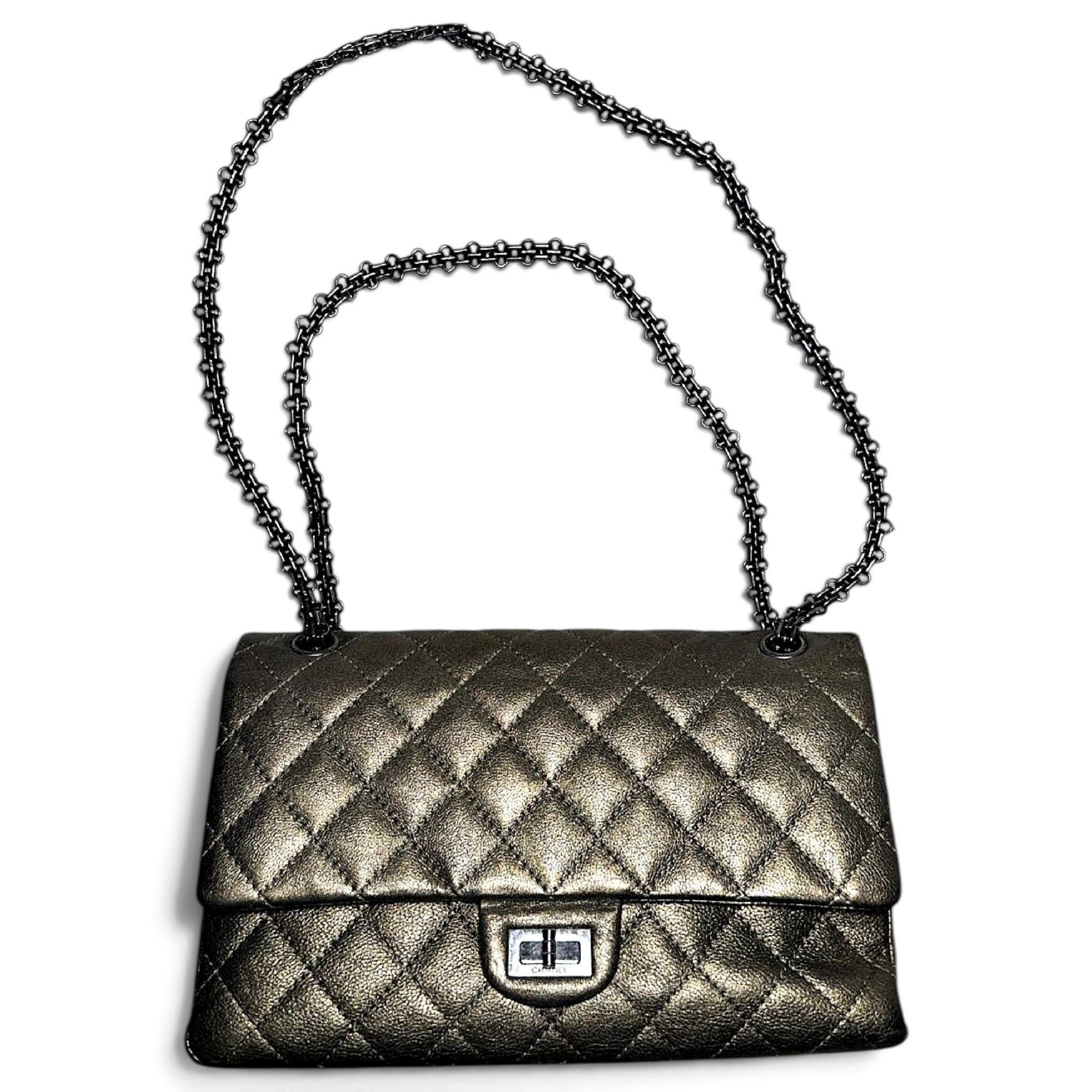 2.55 leather handbag