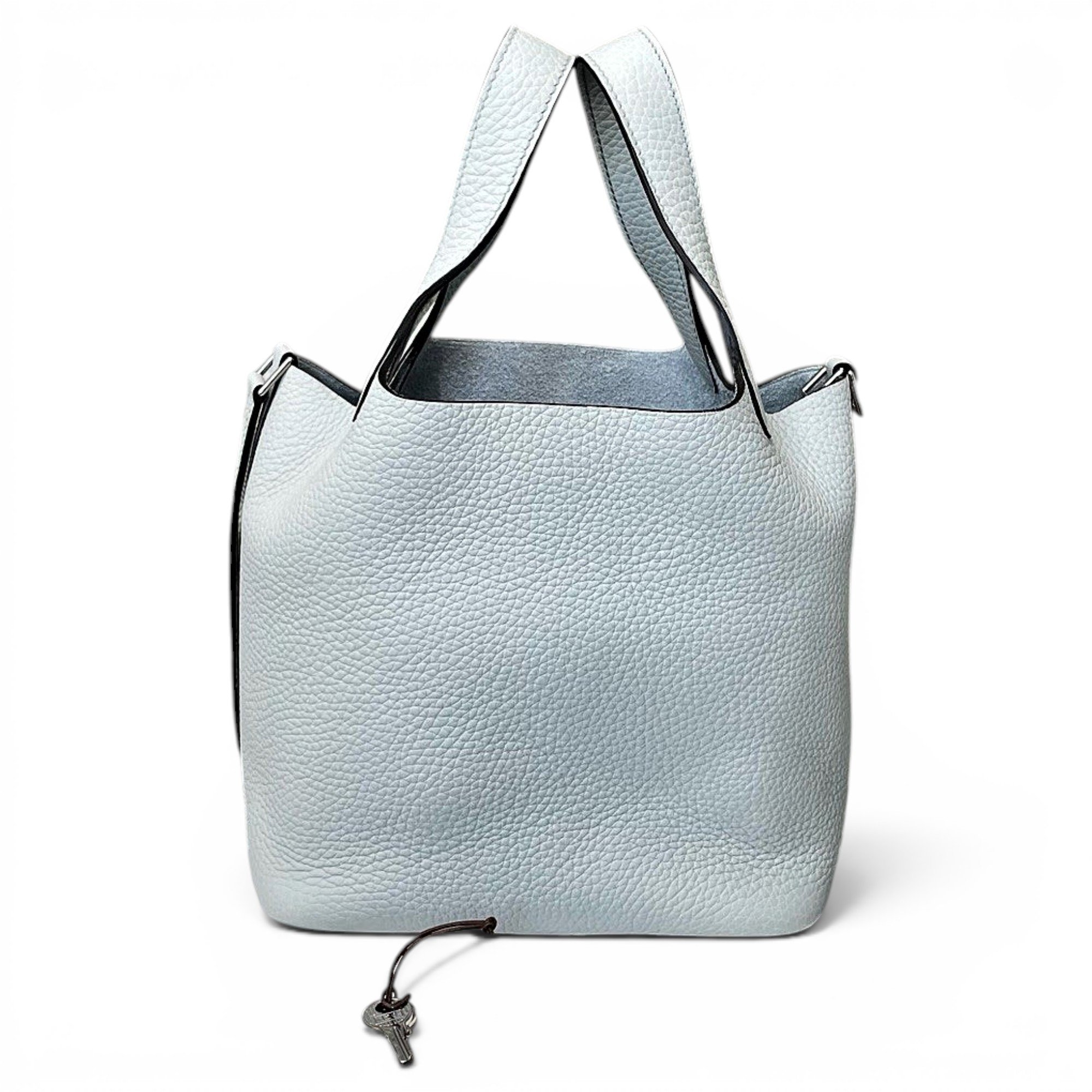 Picotin leather handbag