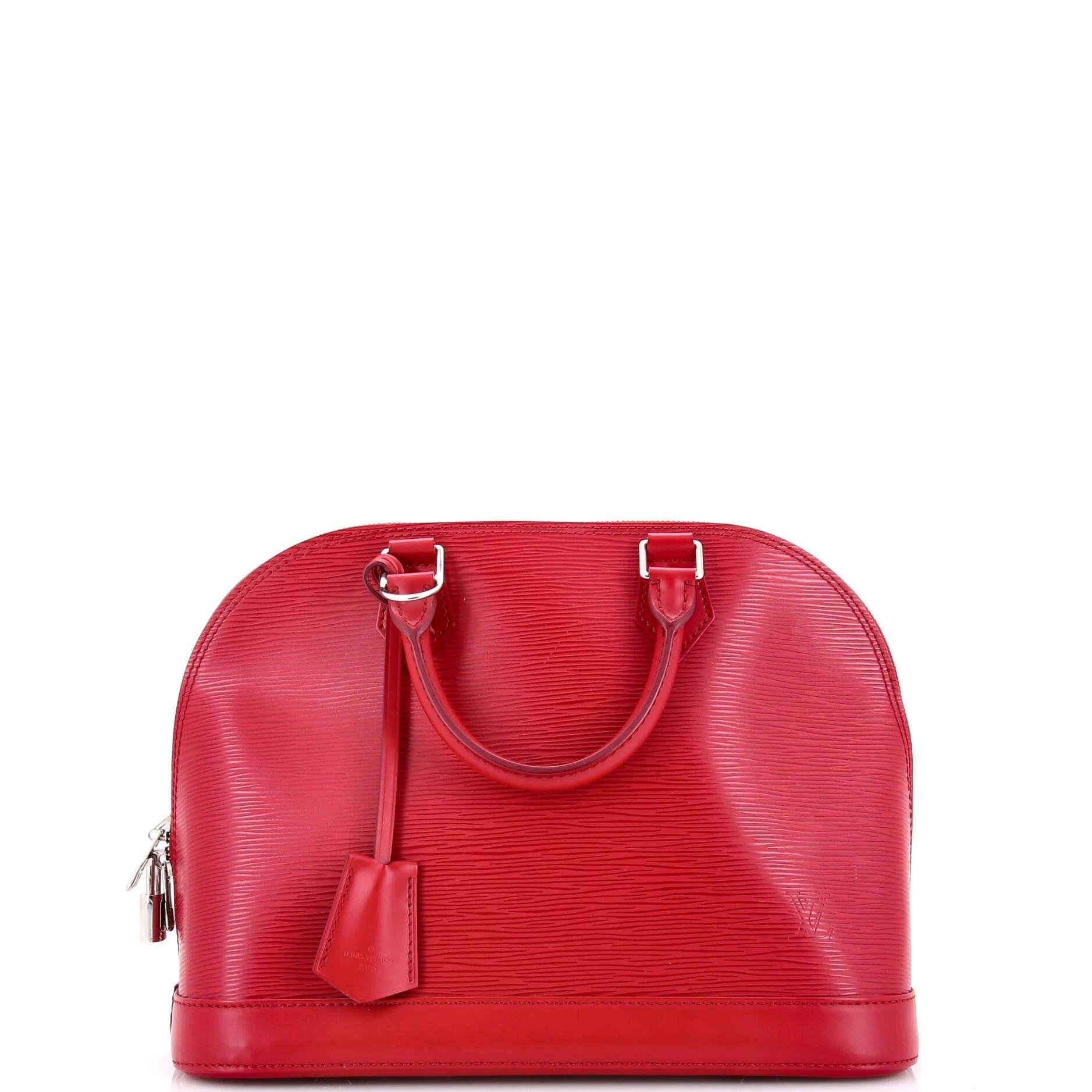 Alma leather handbag