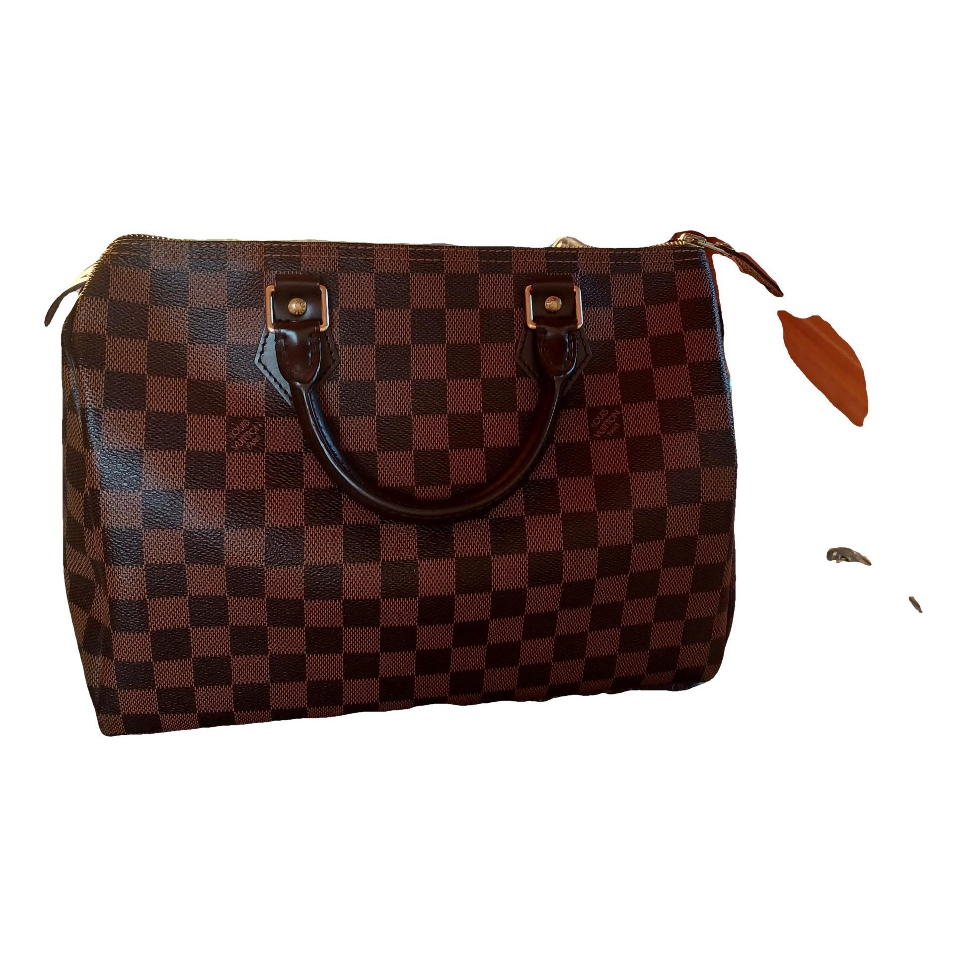 Louis Vuitton Speedy vegan leather handbag