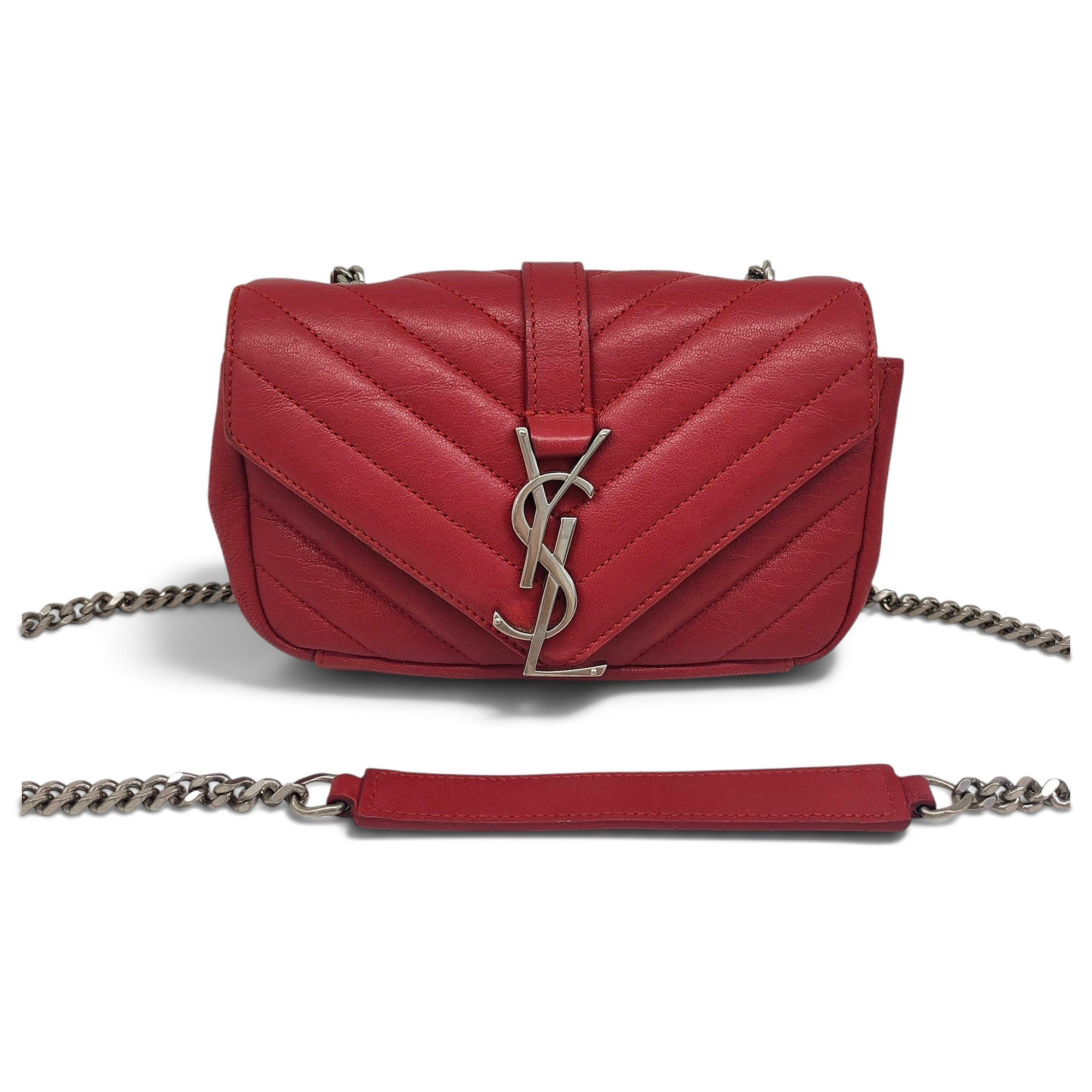 Baby monogramme leather handbag