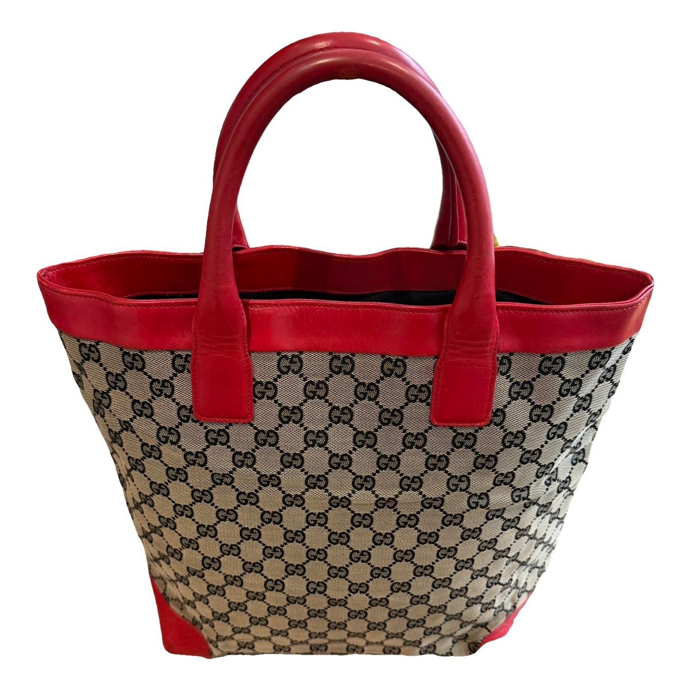 Leather tote