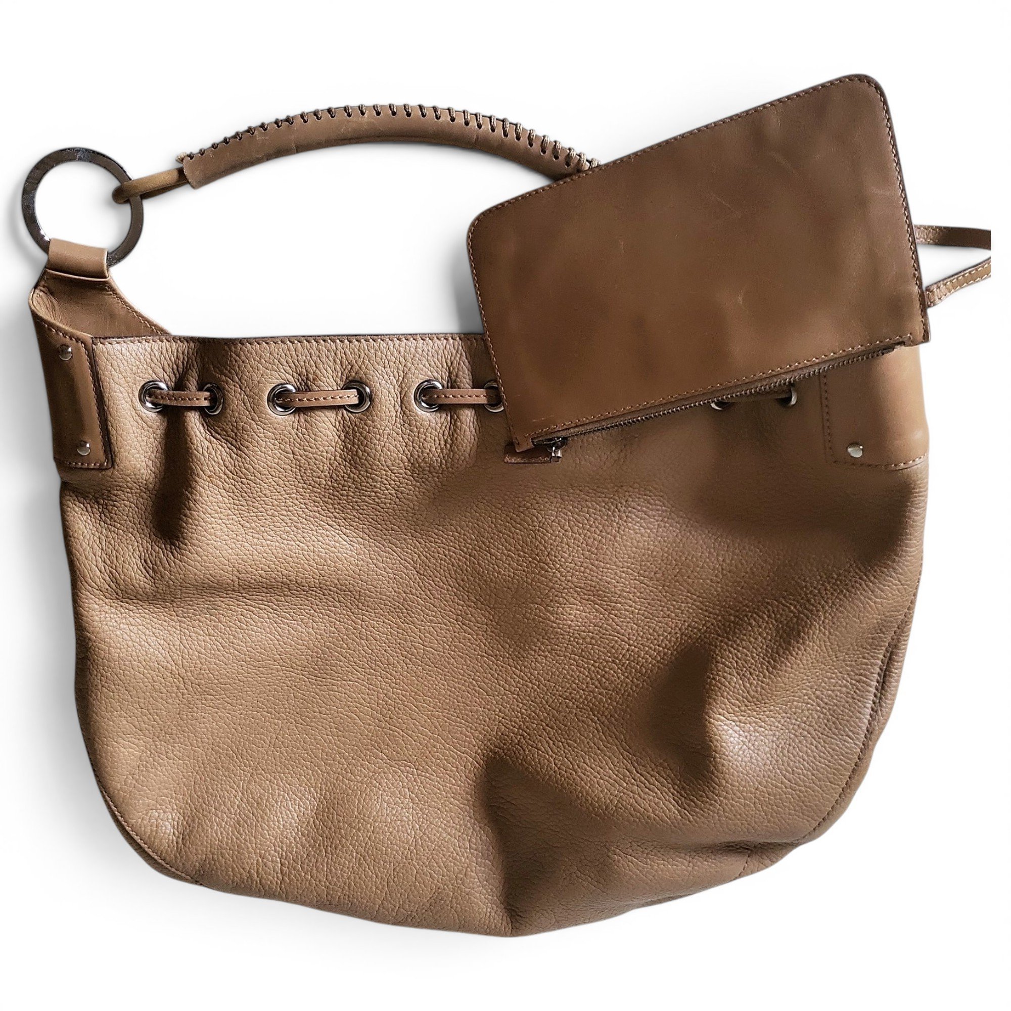 Leather handbag