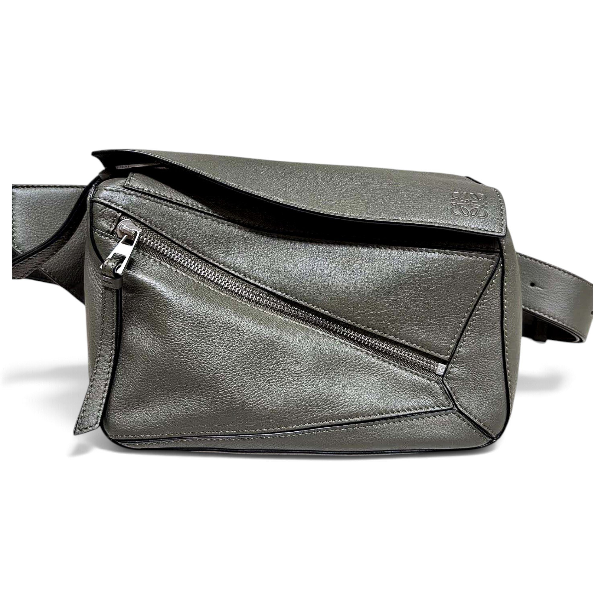 Puzzle Bumbag leather handbag