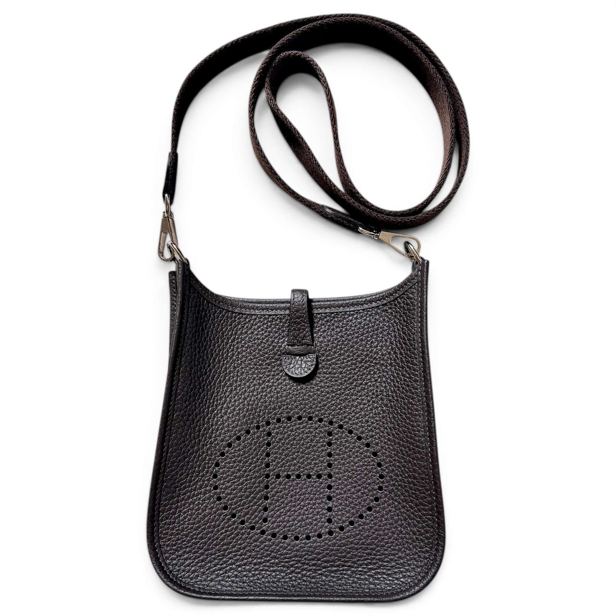 Evelyne leather crossbody bag