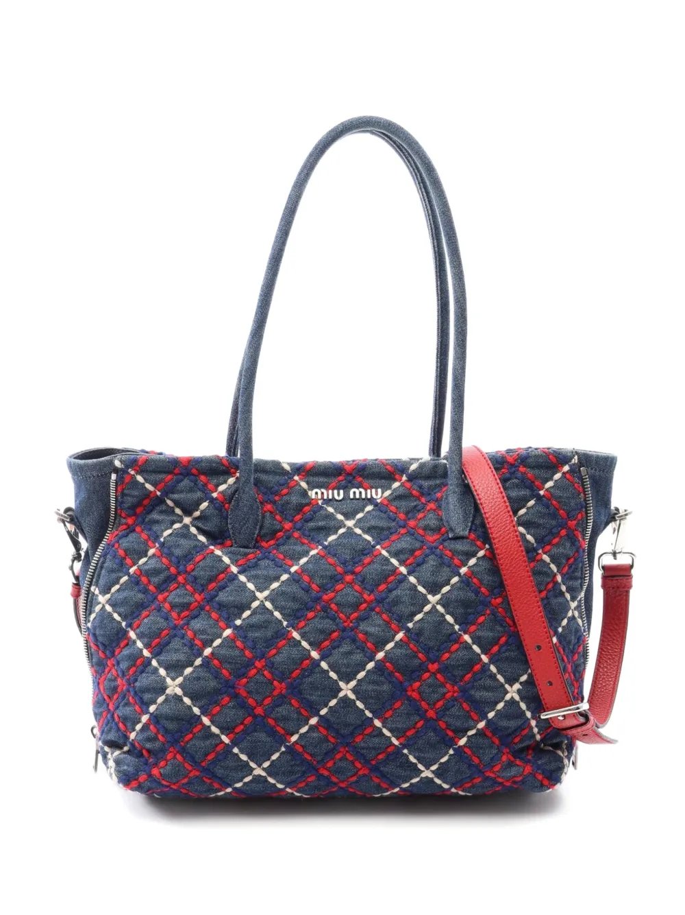 2000s Ricamo TA tote bag