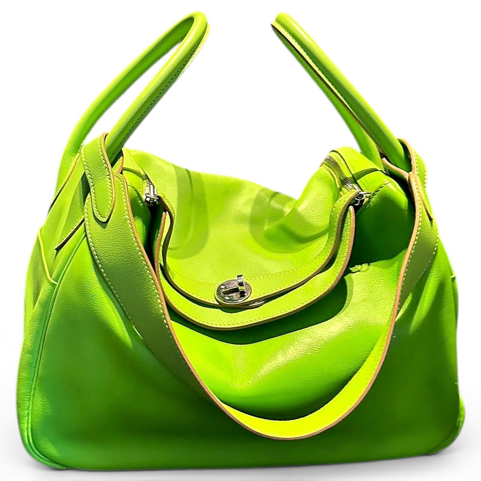 Lindy leather handbag