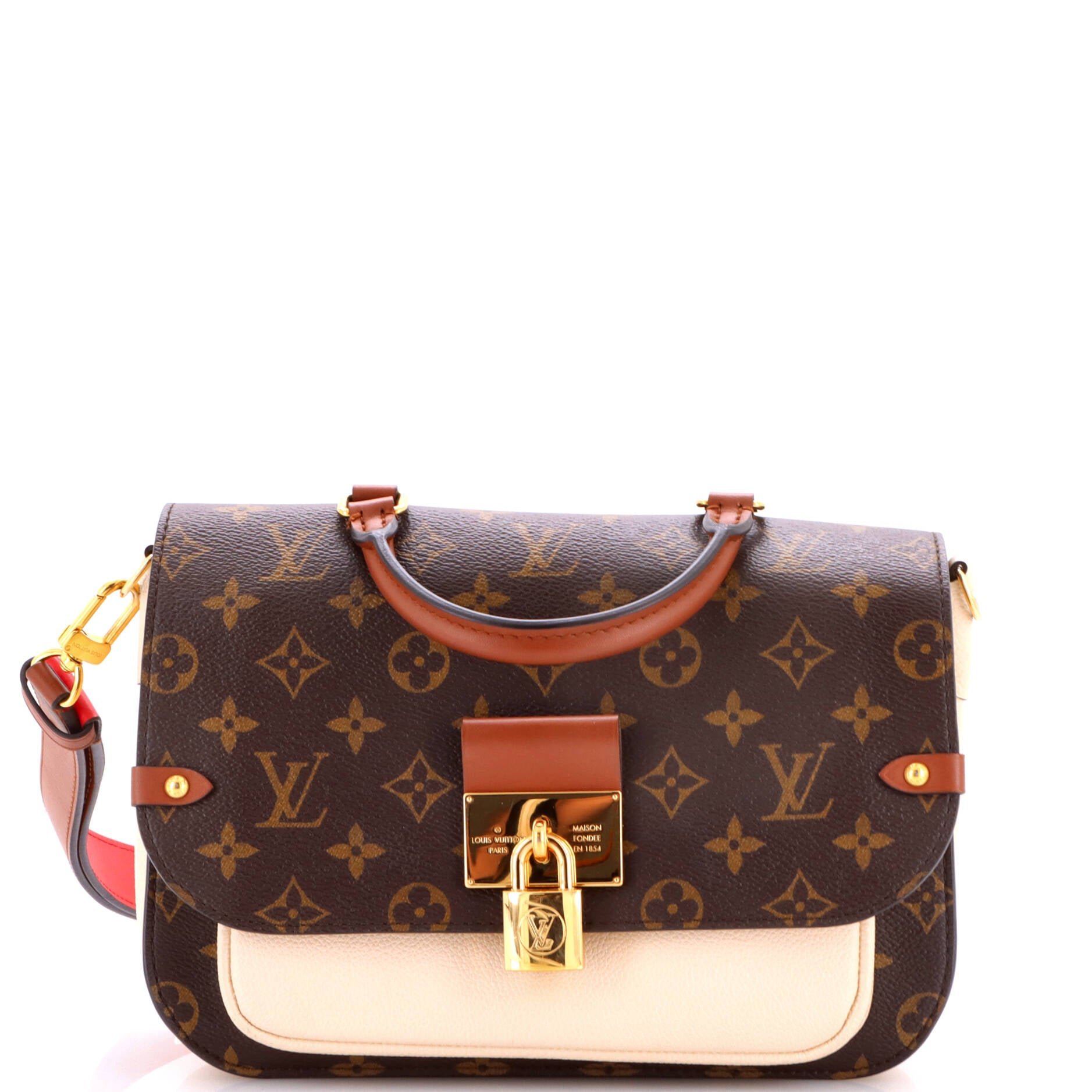 Vaugirard Handbag Monogram Canvas with Leather