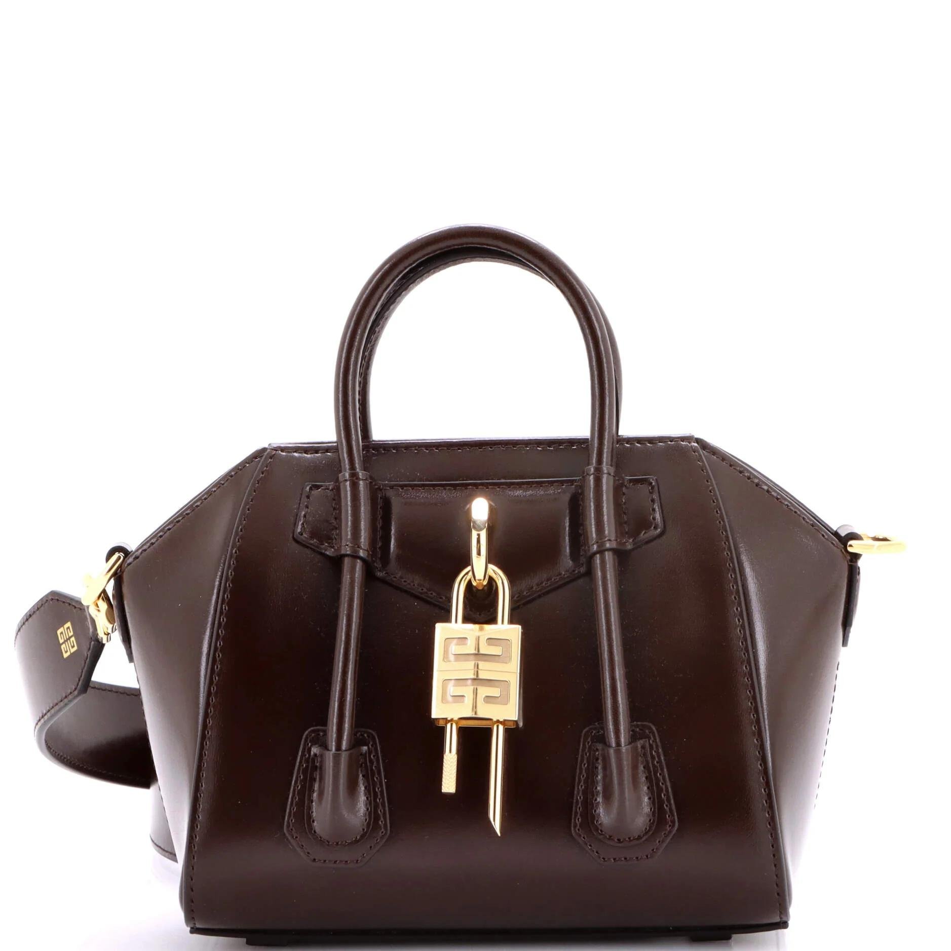 Leather crossbody bag