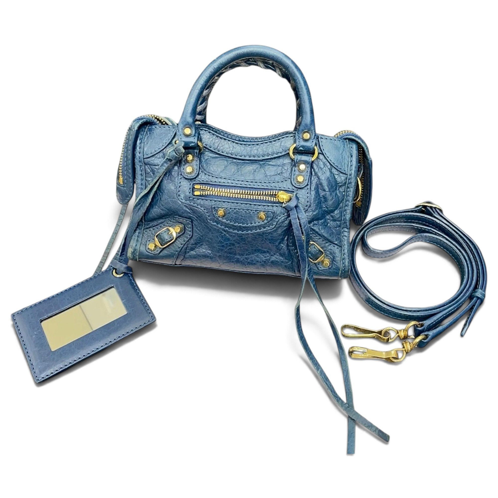 Le Cagole leather crossbody bag
