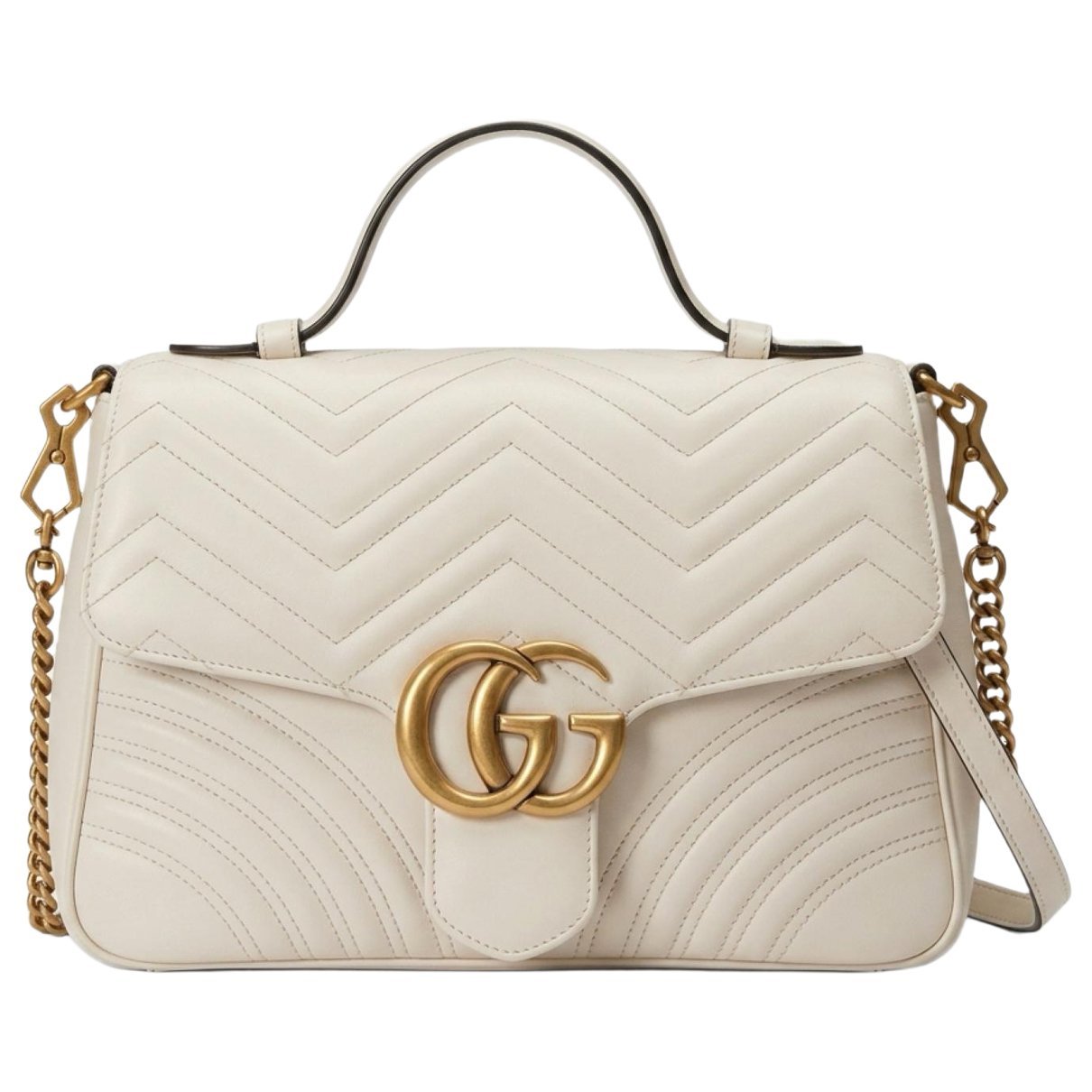 GG Marmont Flap leather handbag