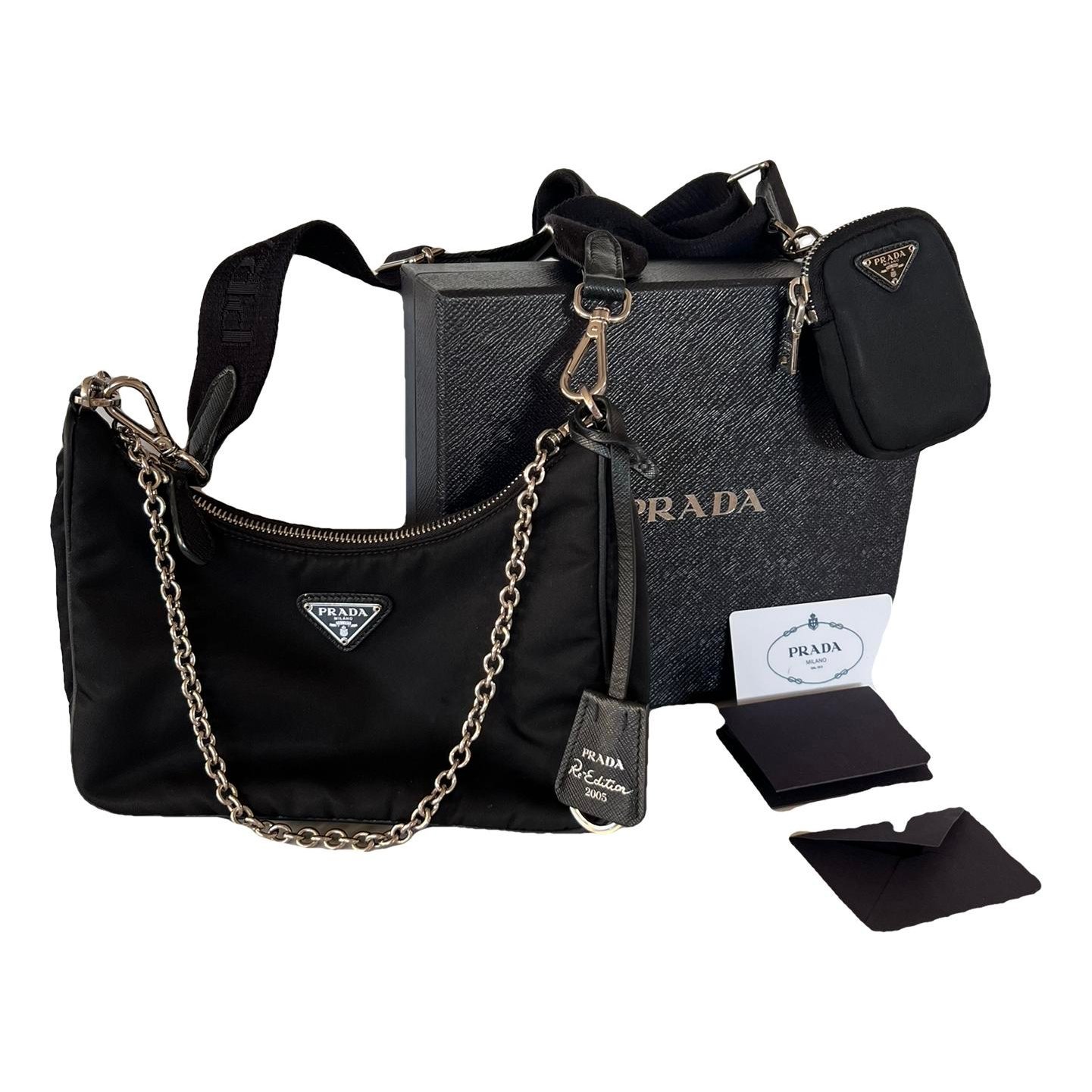 Re-edition cloth clutch bag