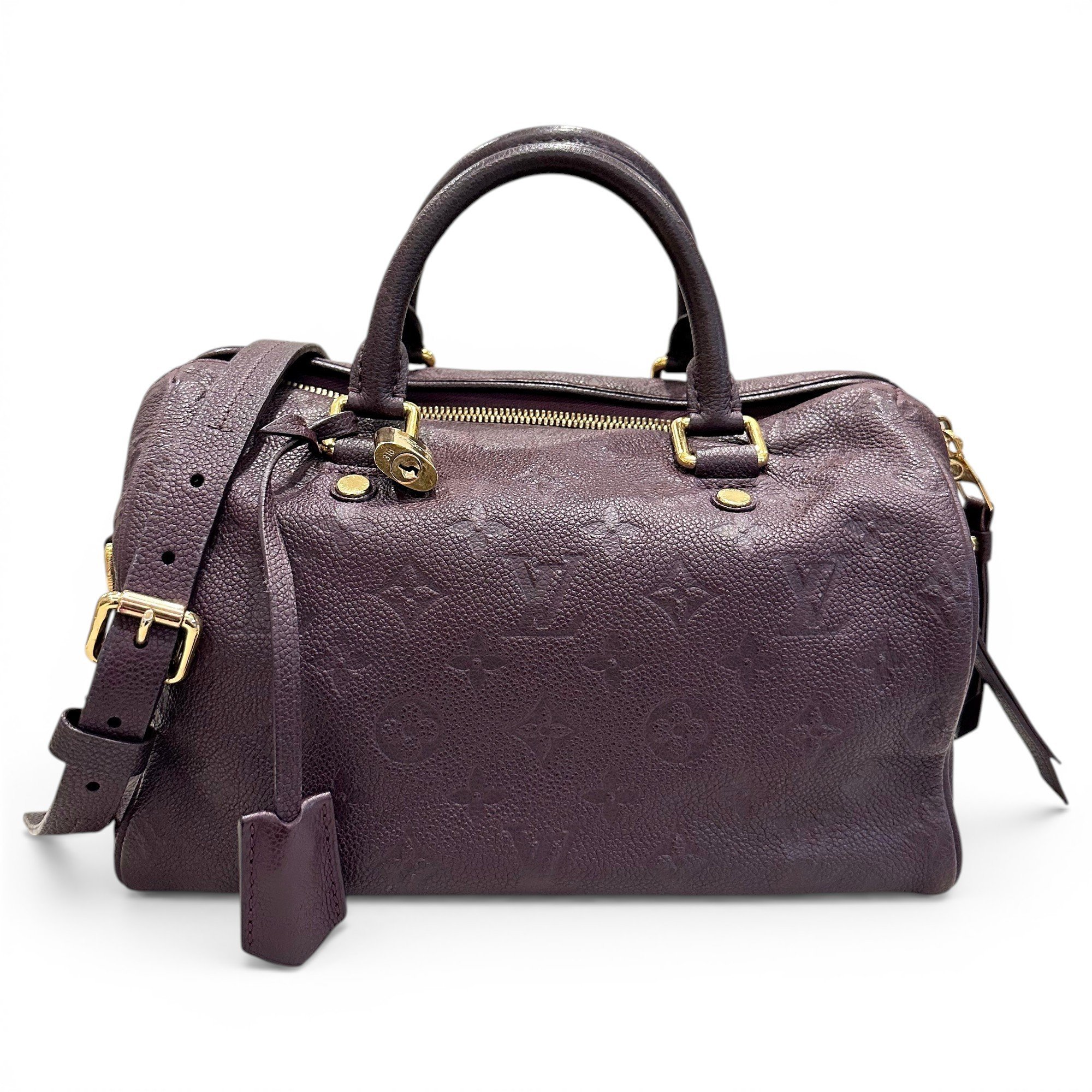 Speedy Bandoulière leather handbag