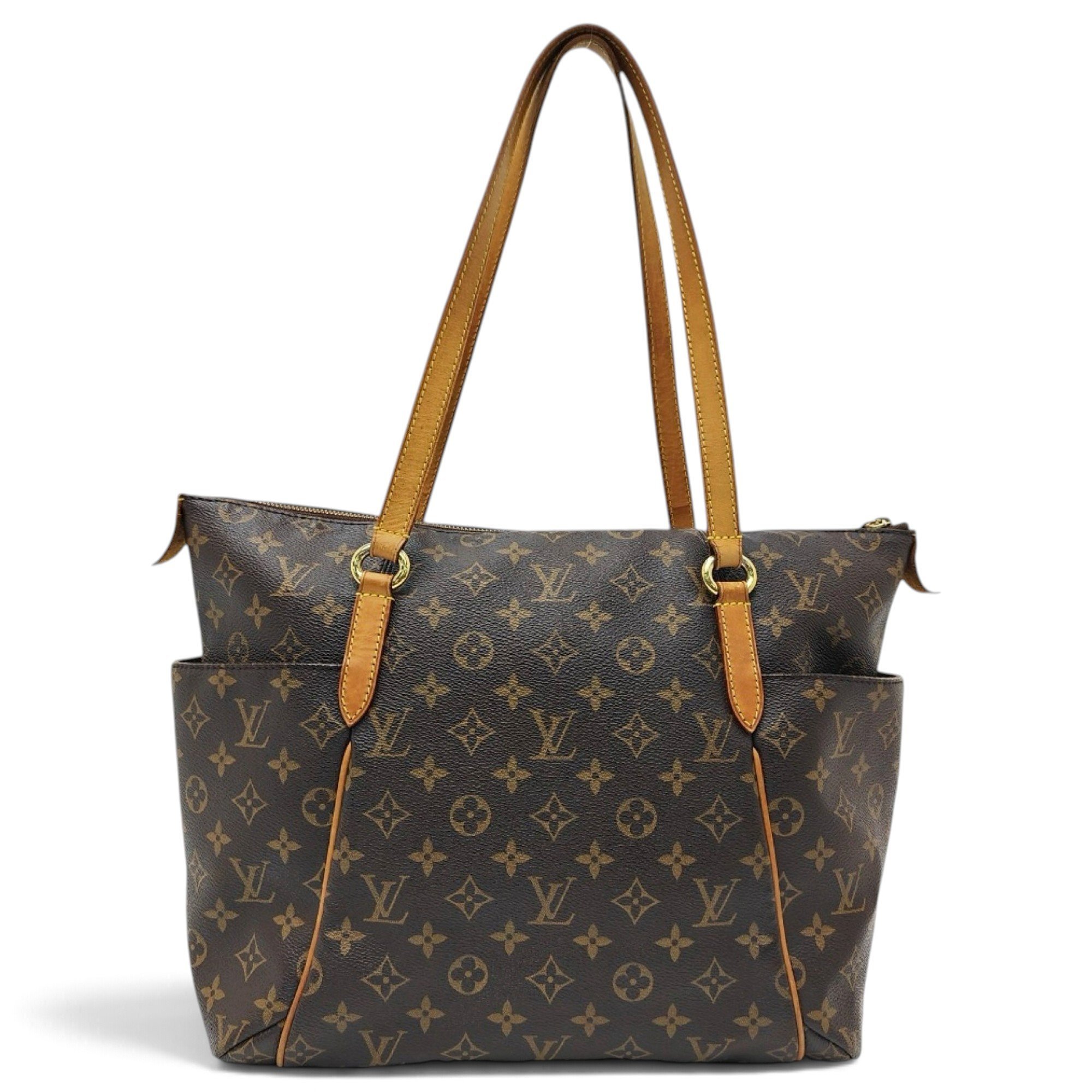 Totally leather handbag