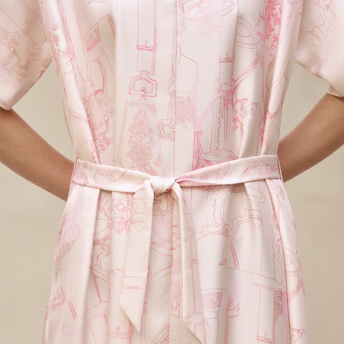 Rose Pétale "Etriers Remix" Classic Caftan