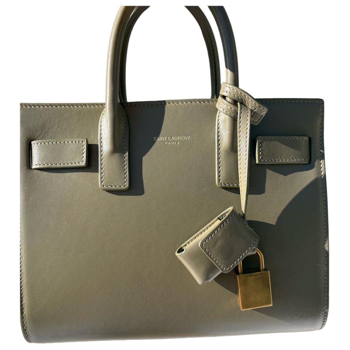 Sac de Jour leather handbag