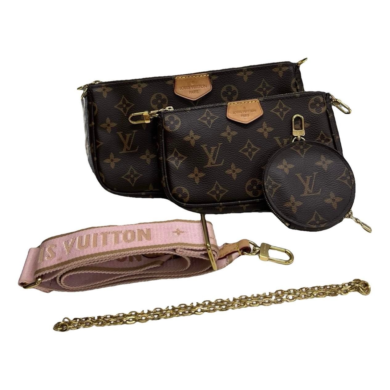Multi Pochette Accessoires leather handbag