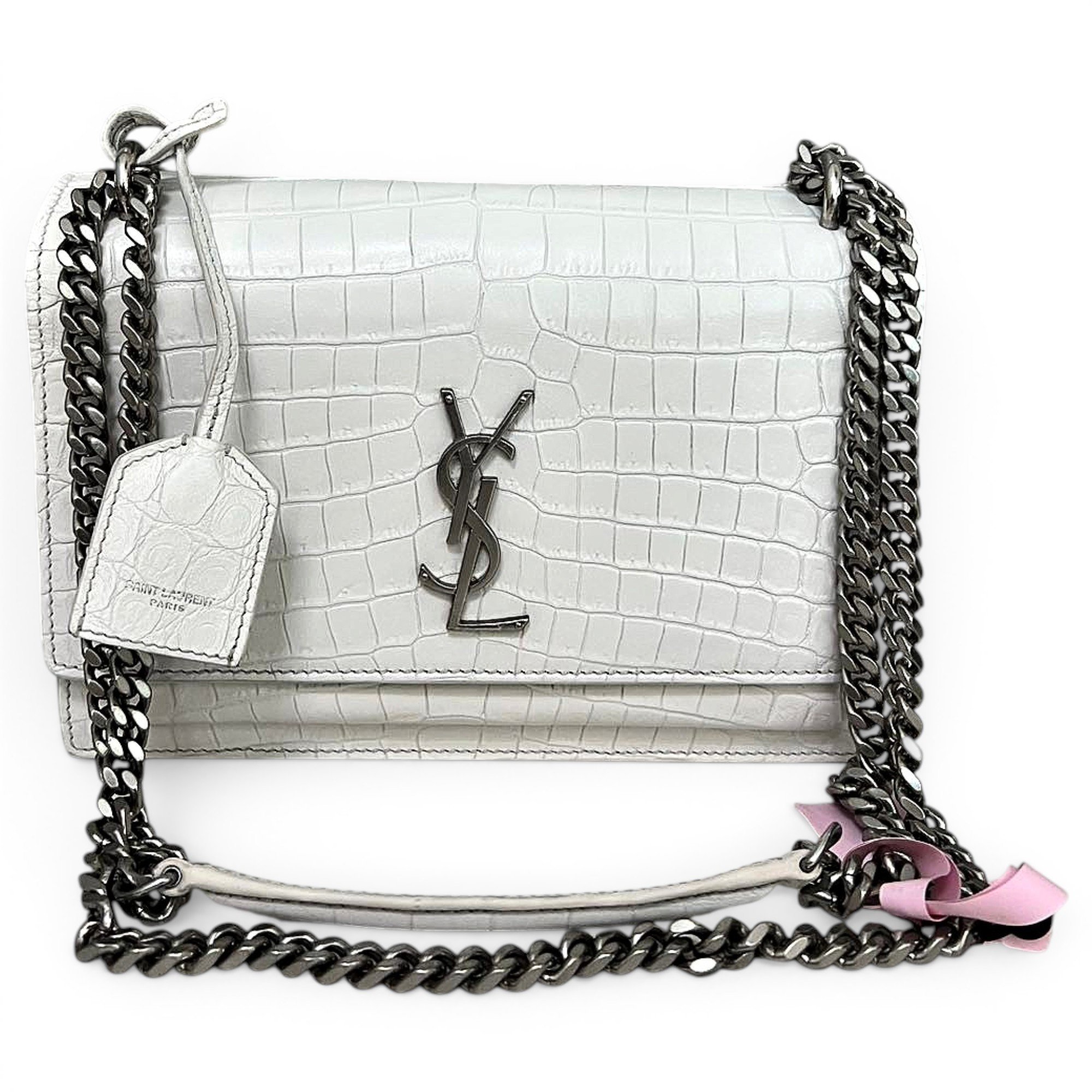 Sunset leather crossbody bag