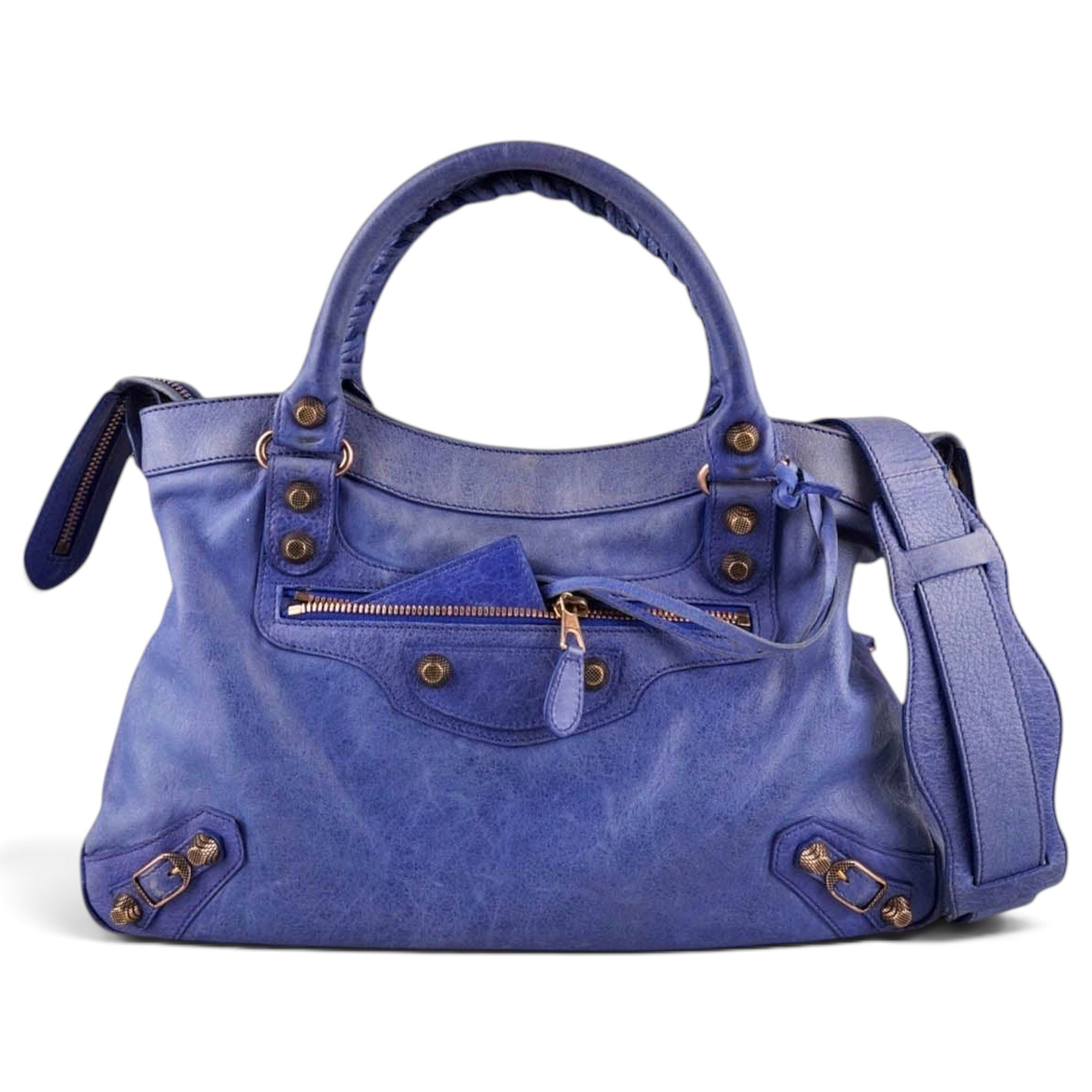 Town leather crossbody bag