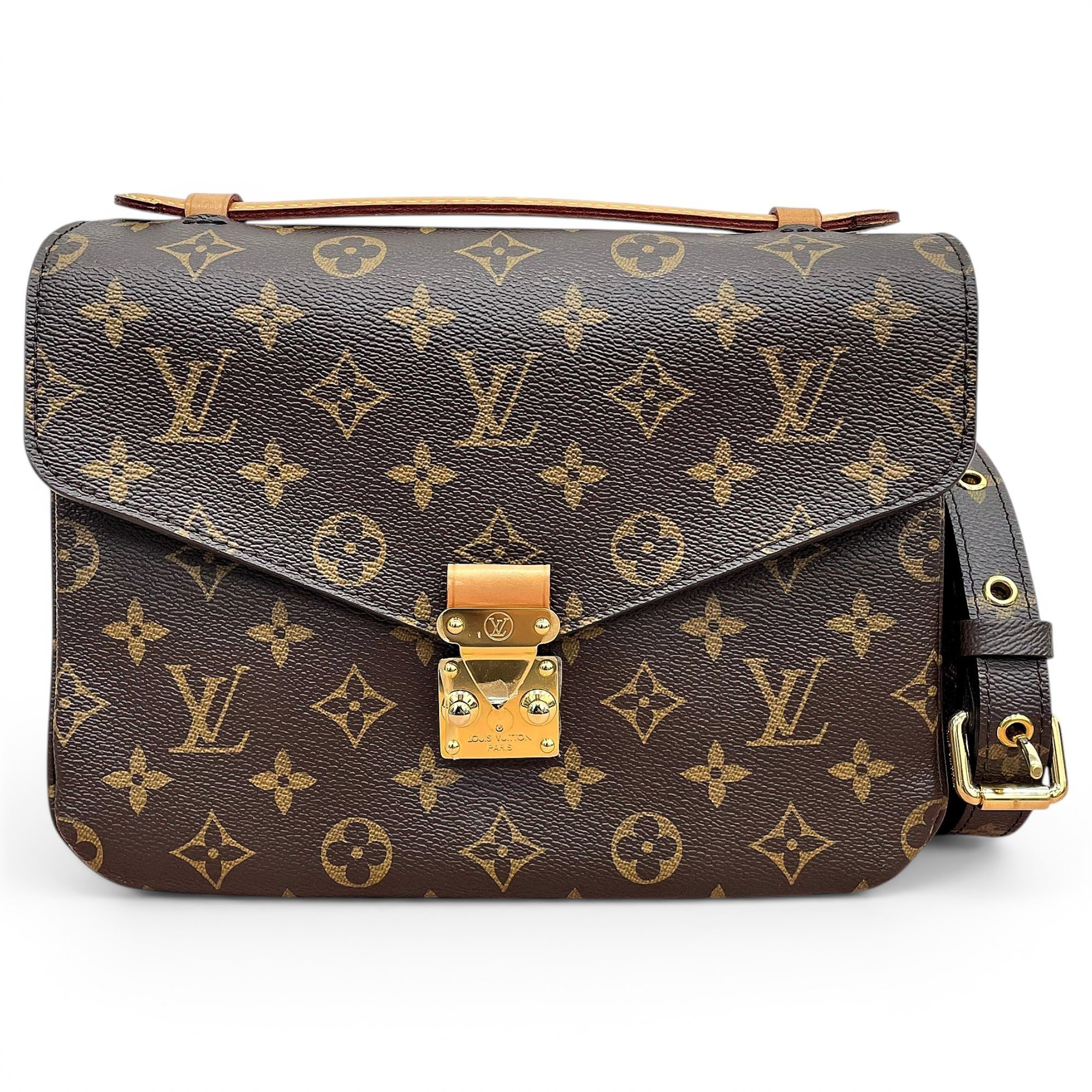 Metis leather handbag