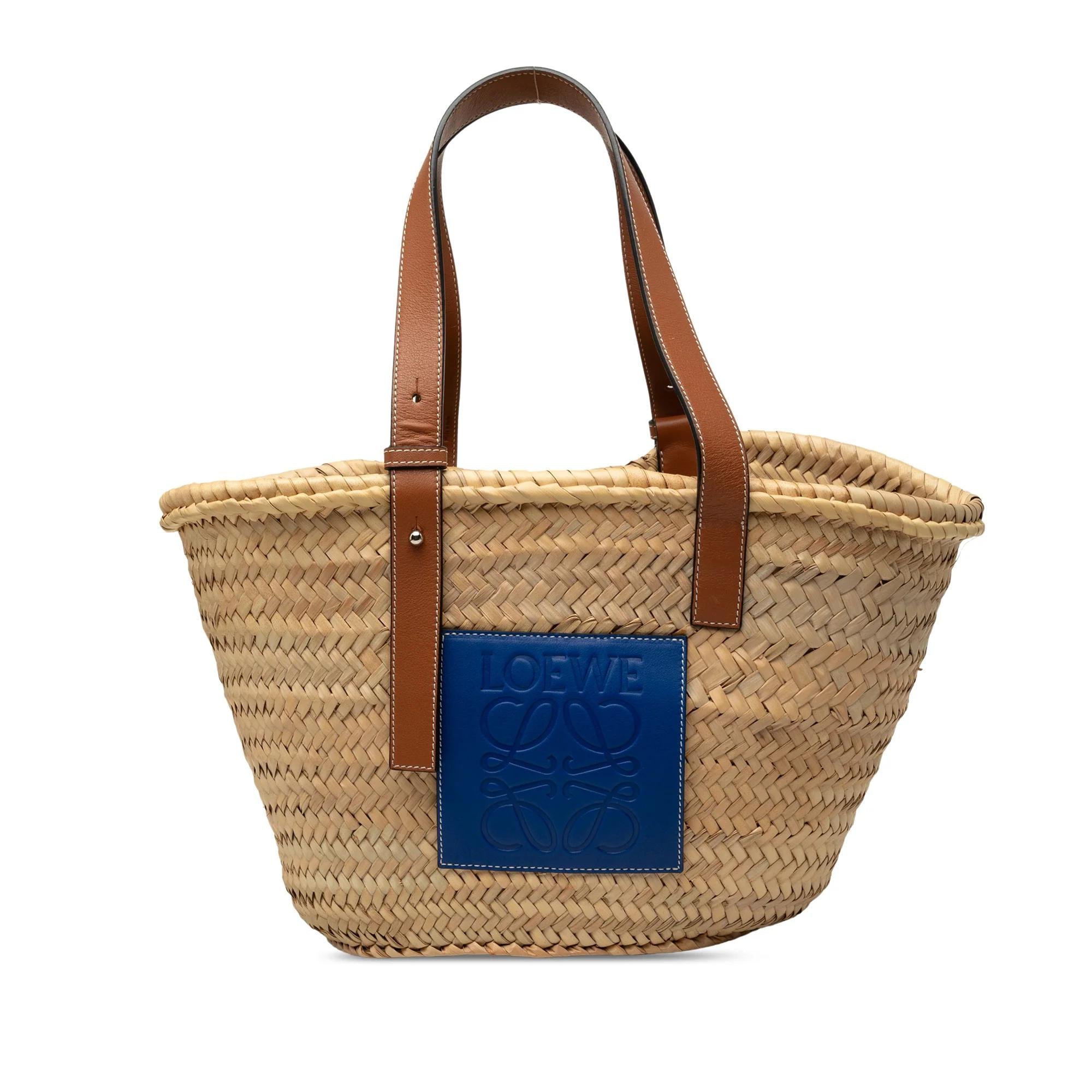 Anagram leather tote