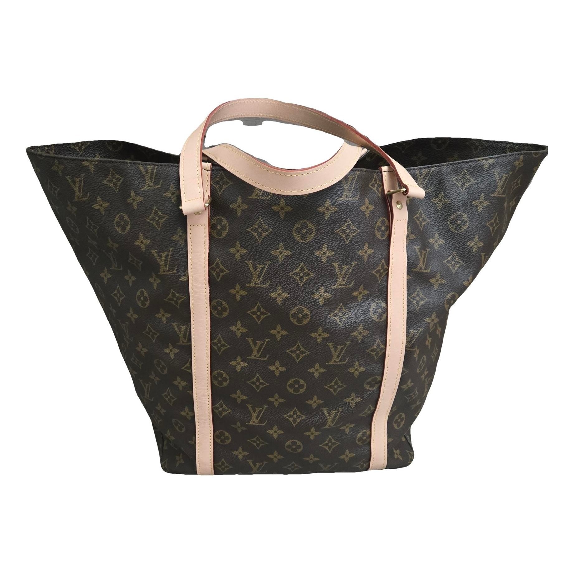 Shopping leather tote