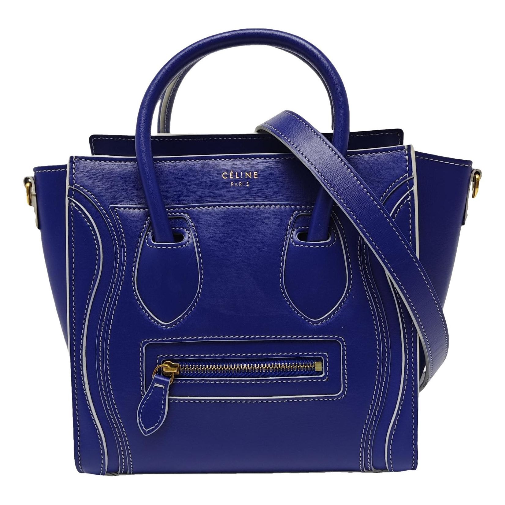 Nano Luggage leather handbag