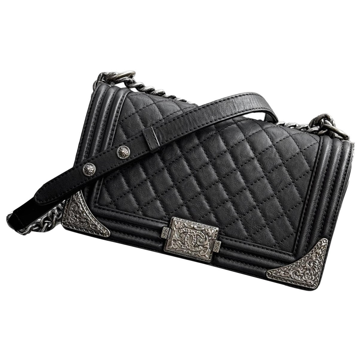 Boy leather handbag