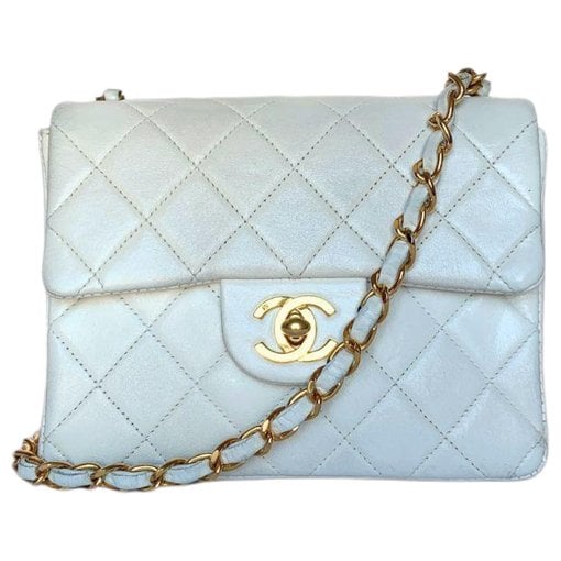 Trendy CC Flap leather handbag