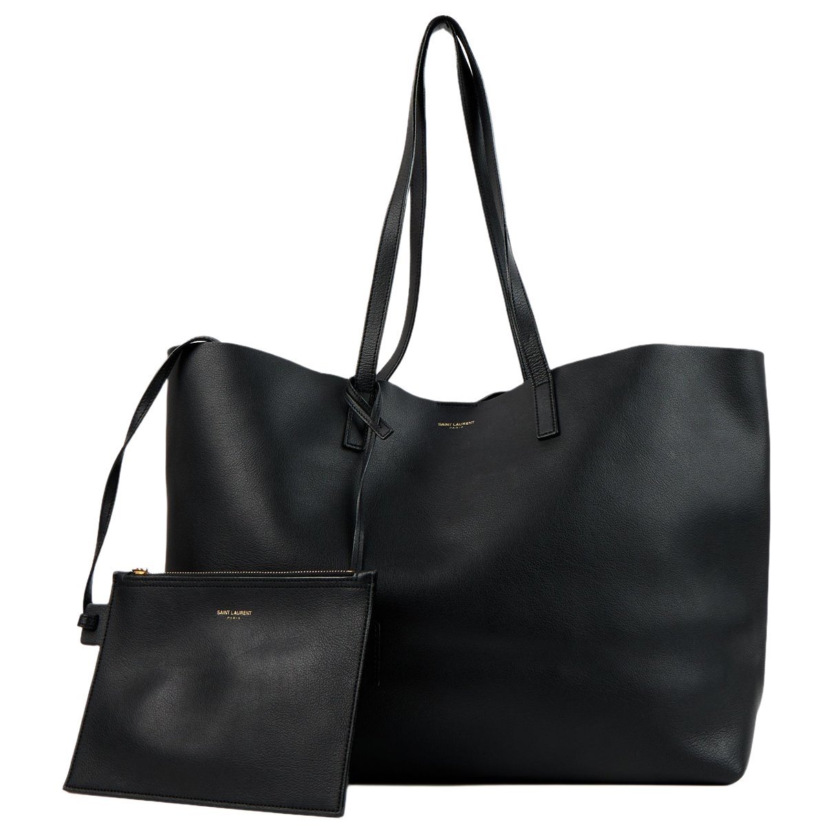 Shopping leather tote