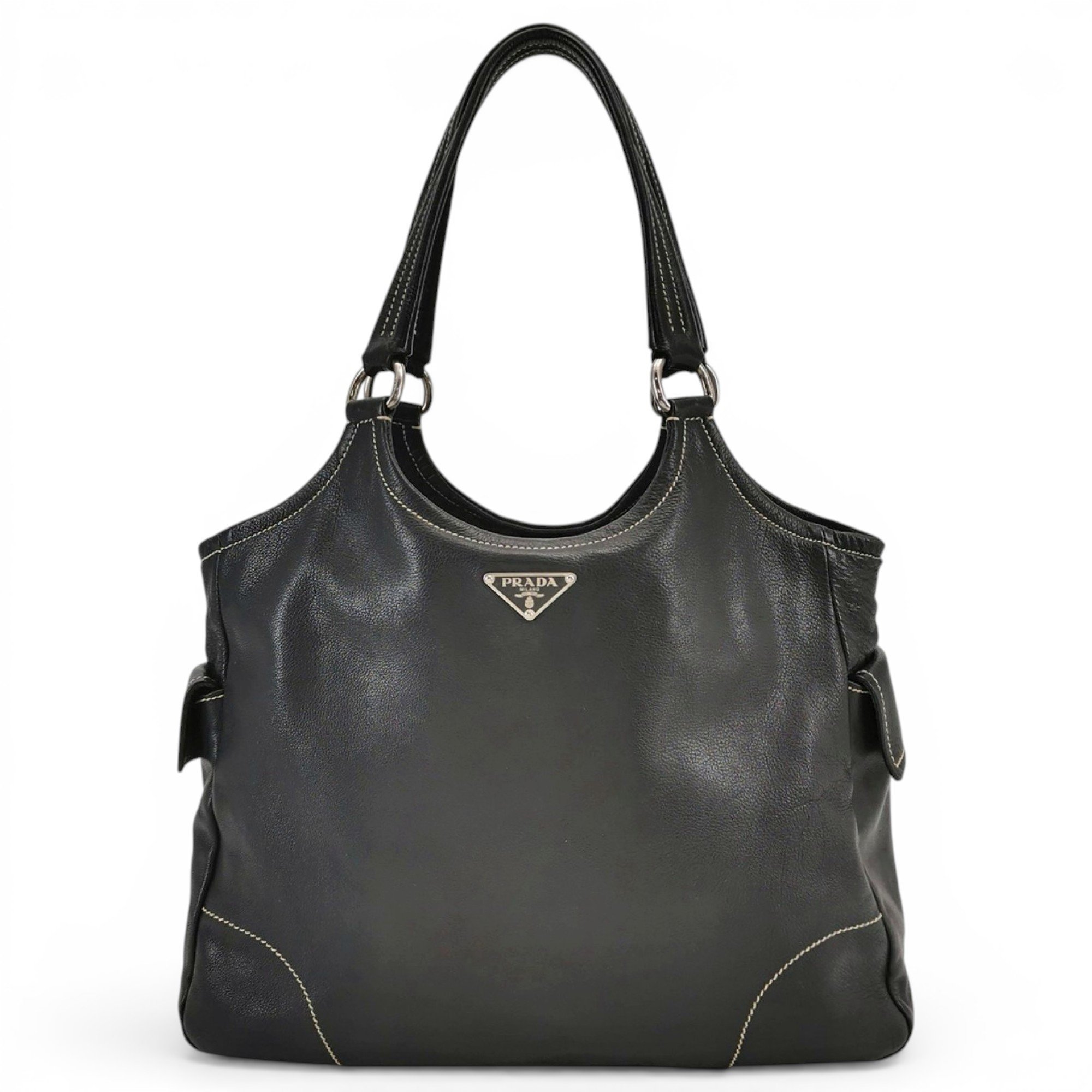 Leather handbag
