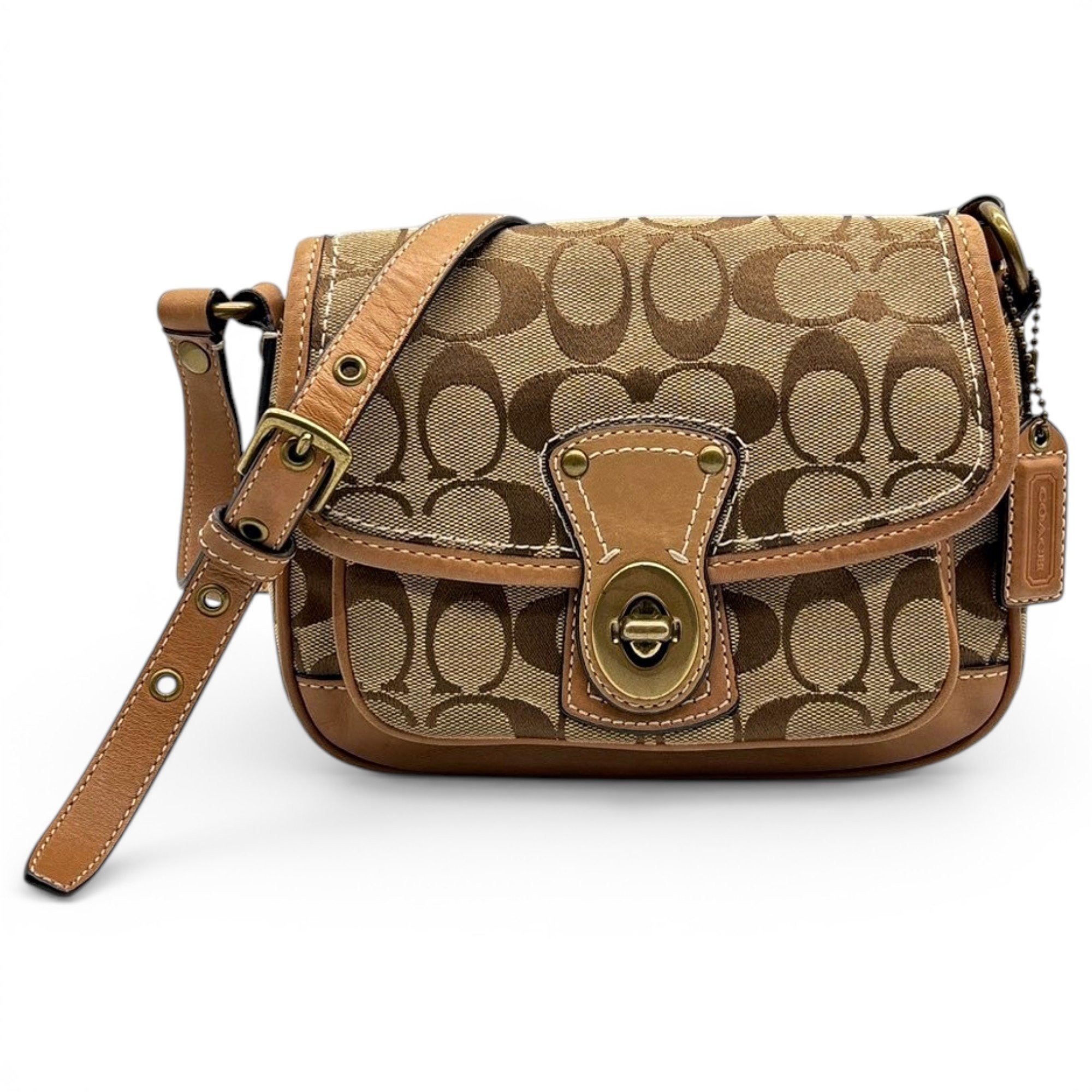 Leather crossbody bag
