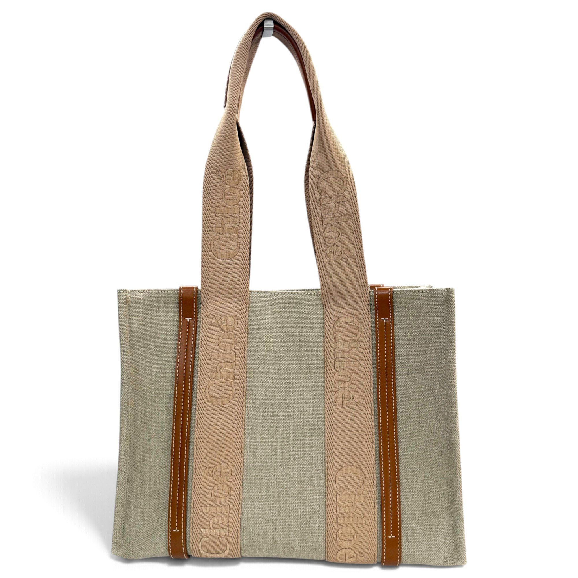 Woody cloth handbag