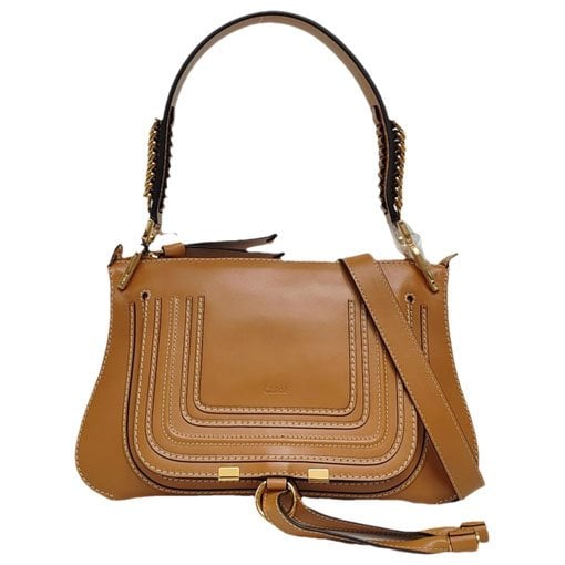 Marcie leather handbag
