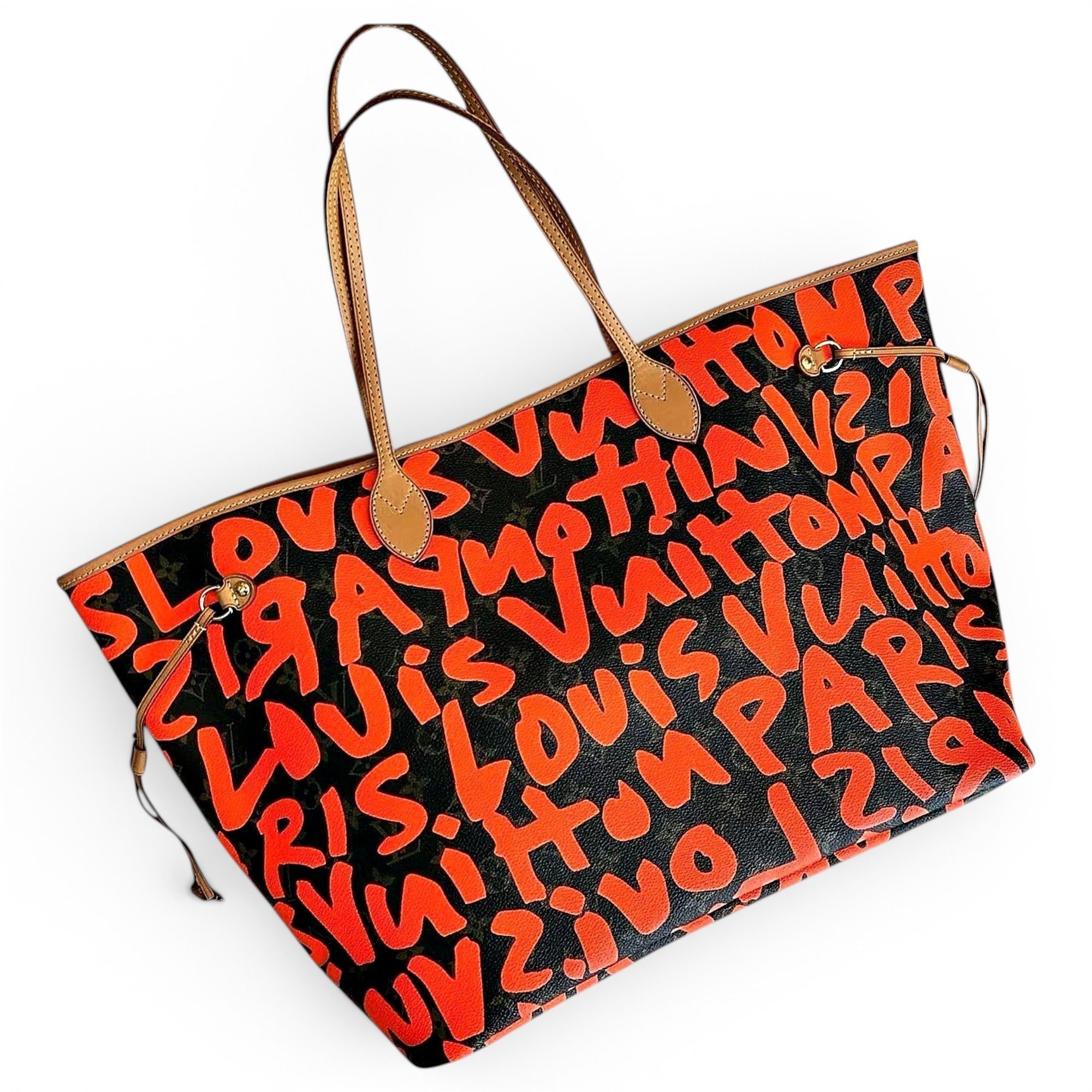 Neverfull leather tote