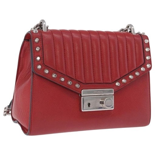 Sound leather handbag