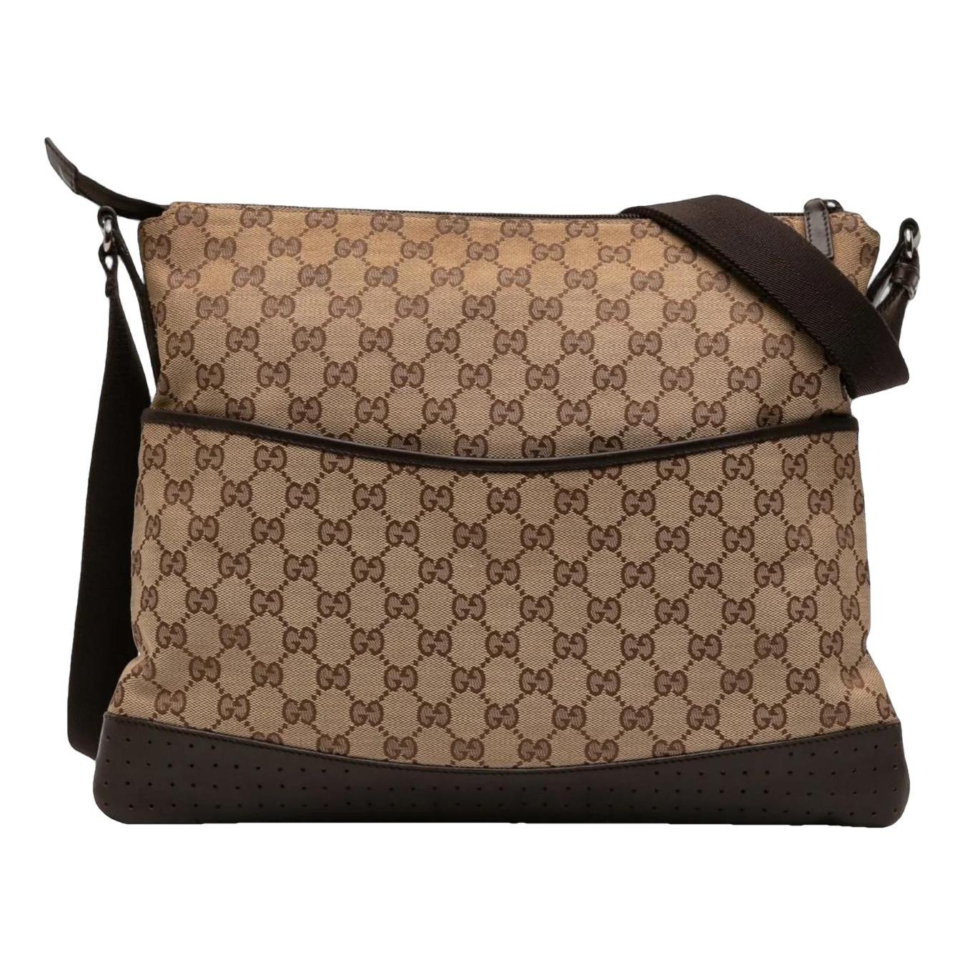 Gucci B cloth crossbody bag