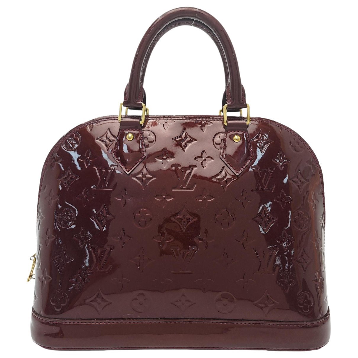 Alma patent leather handbag