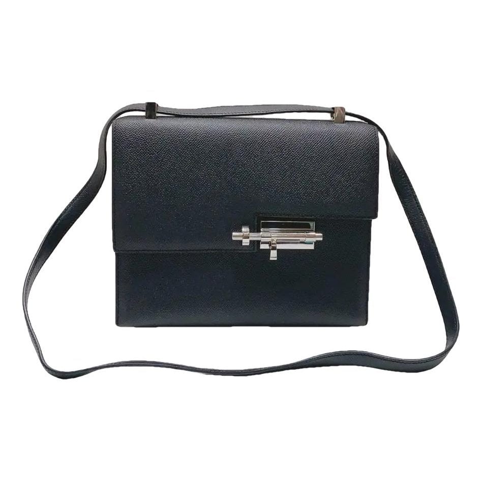 Hermes Verrou Handbag Black