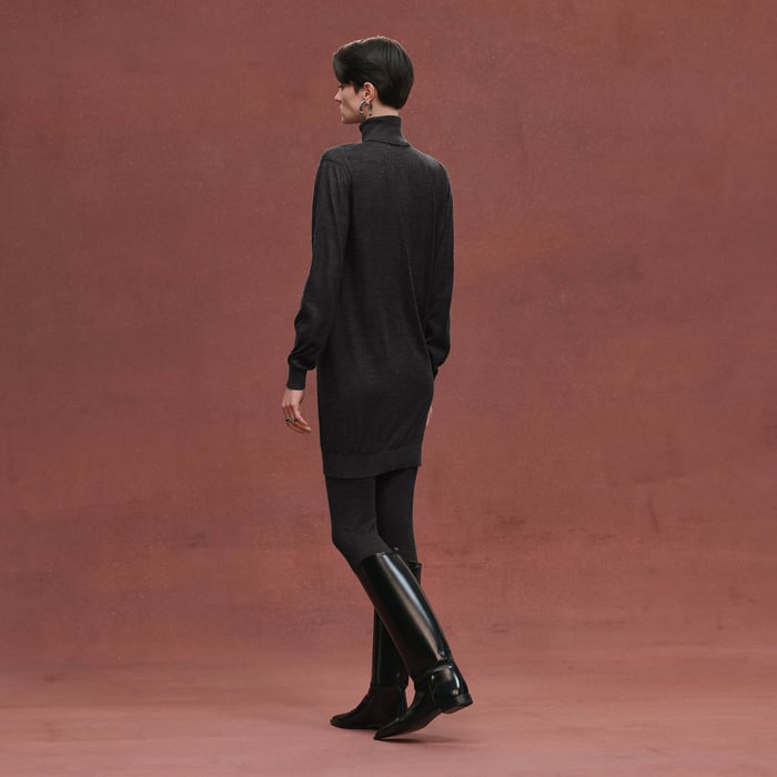 Gris Volcanique Tunic Dress
