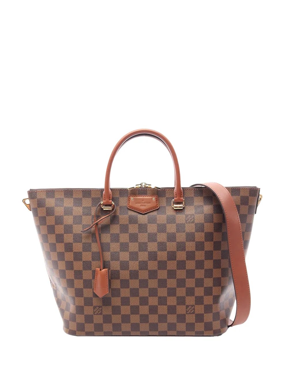 2013 Damier Ebene Belmont MM satchel