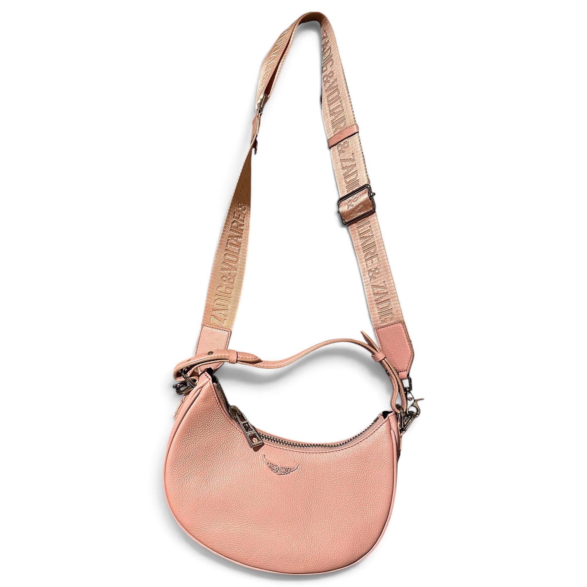 Rock leather crossbody bag