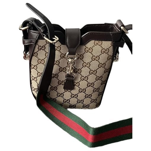 Dionysus Bucket leather handbag