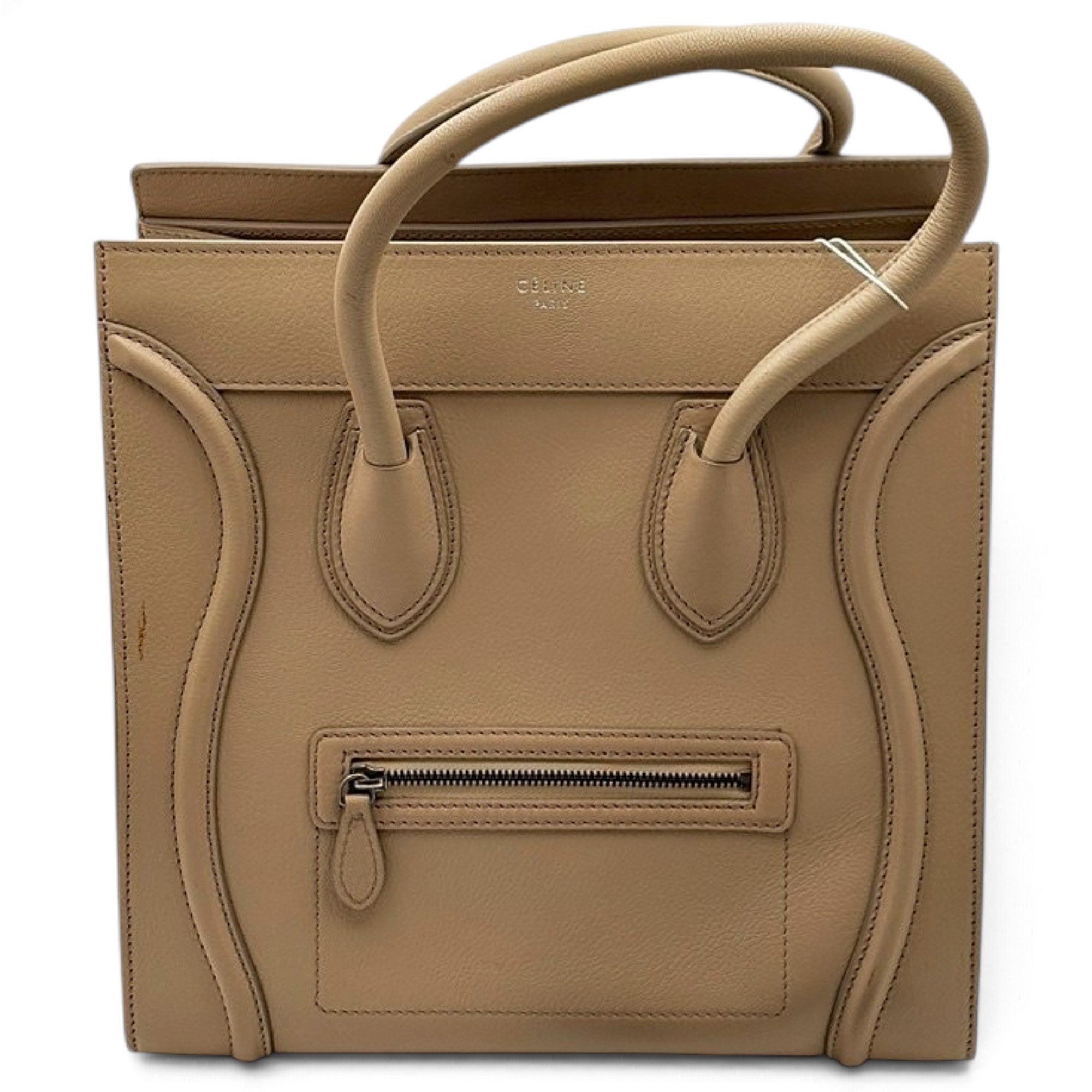Luggage leather handbag