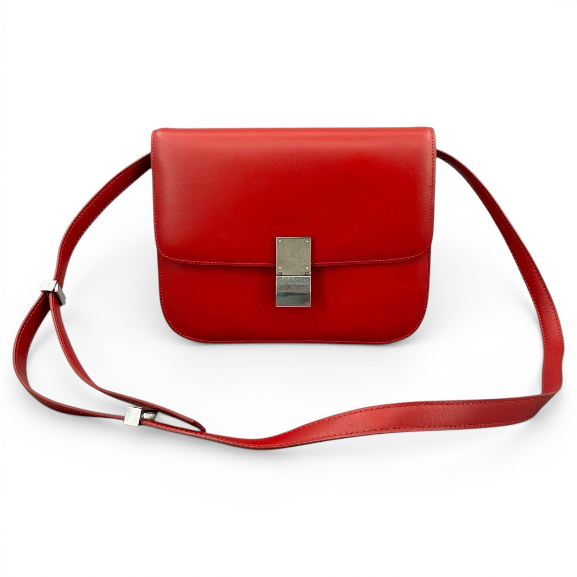 Classic leather handbag
