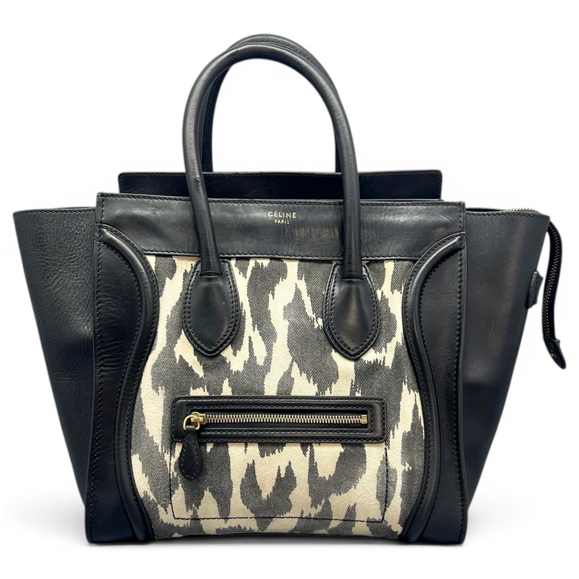 Nano Luggage leather handbag