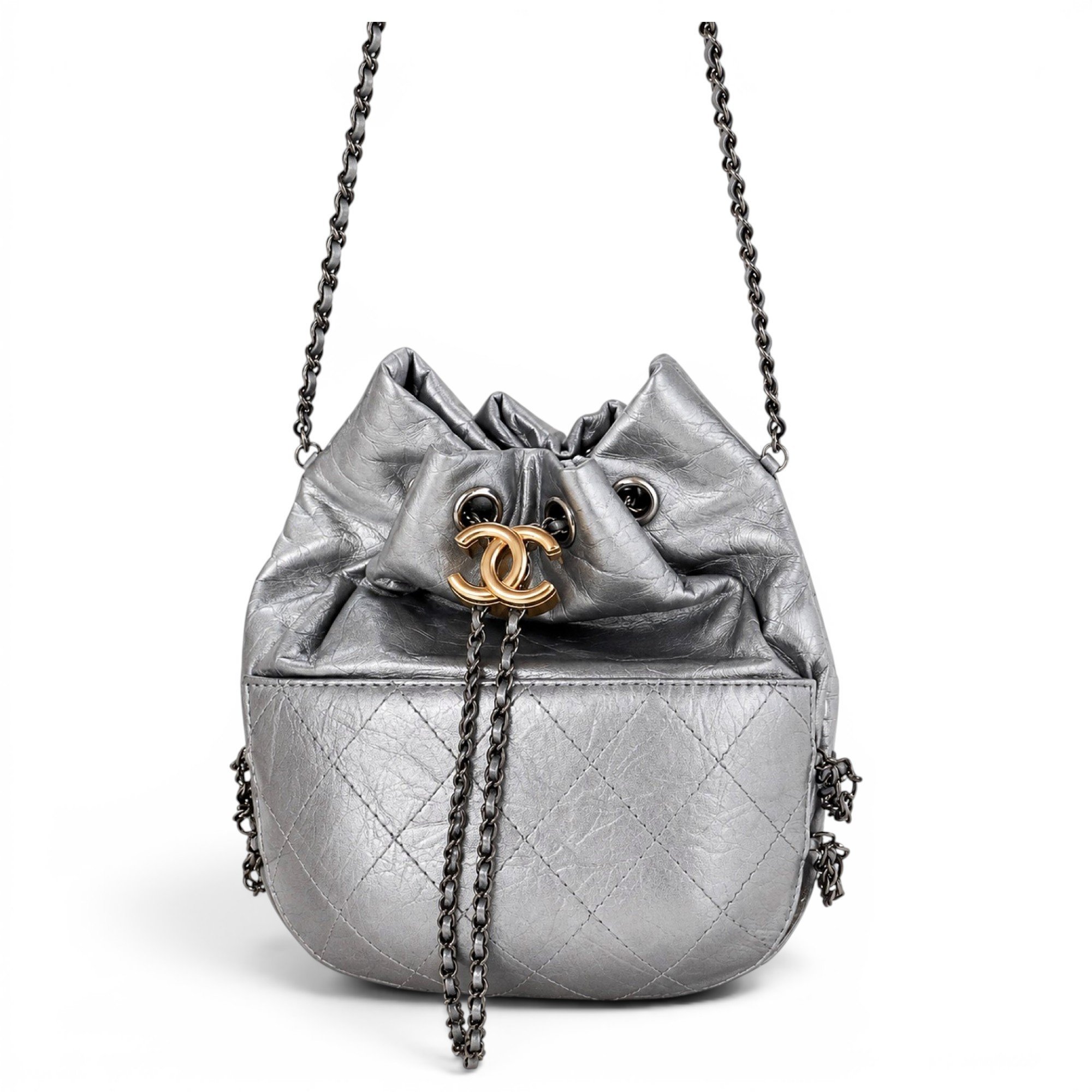 Gabrielle Bucket leather bag